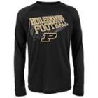 Boys 8-20 Purdue Boilermakers Dimensional Long-sleeve Performance Tee, Boy's, Size: M(10-12), Black
