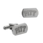 Fiora Stainless Steel Pittsburgh Panthers Cuff Links, Men's, Grey