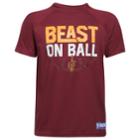 Boys 8-20 Under Armour Cleveland Cavaliers Beast On Ball Tee, Size: Small, Red