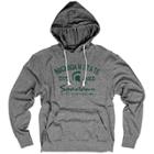 Men's Michigan State Spartans Hooded Tee, Size: Large, Gray