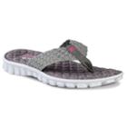 Skechers Ez Flex Cool Beach Women's Thong Sandals, Girl's, Size: 5, Med Grey