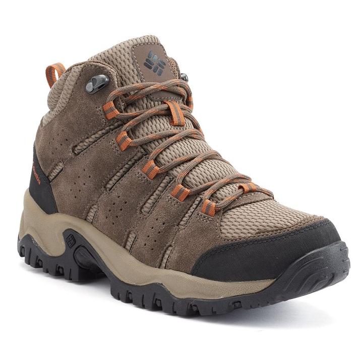 Columbia Lakeview Men's Mid Hiking Boots, Size: 9, Red/coppr (rust/coppr)