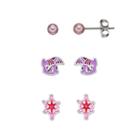 My Little Pony Twilight Sparkle Kids' Stud Earring Set By Hasbro, Women's, White