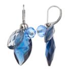 Simply Vera Vera Blue Cluster Drop Earrings, Women's
