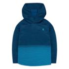 Boys 4-7 Hurley Dri-fit Striped Pullover Hoodie, Size: 7, Turquoise/blue (turq/aqua)