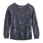 Girls 7-16 & Plus Size So&reg; Cozy Fleece Pullover Top, Size: 7-8, Dark Grey