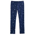 Girls 4-12 Jumping Beans&reg; Fleece-lined Leggings, Size: 7, Blue