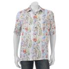 Big & Tall Batik Bay Classic-fit Tropical Button-down Shirt, Men's, Size: 3xl Tall, Light Blue