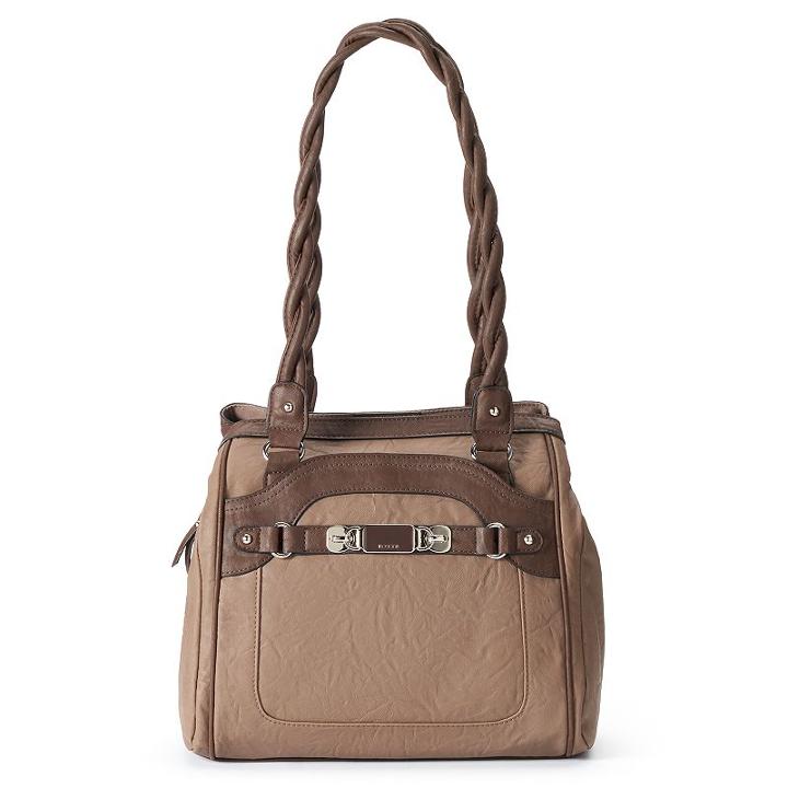 Rosetti Twist It Up Satchel, Women's, Med Brown