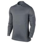 Men's Nike Base Layer Warm Dri-fit Training Top, Size: Large, Grey Other