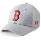 Men's Under Armour Boston Red Sox Closer Adjustable Snapback Cap, Silver