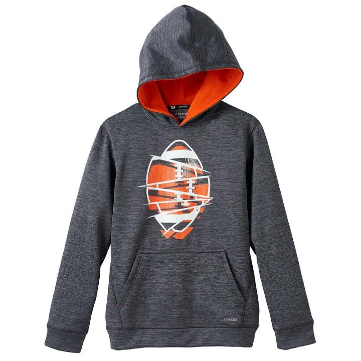 Boys 8-20 Tek Gear&reg; Football Hoodie, Boy's, Size: Xl, Oxford