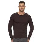 Men's Marc Anthony Slim-fit Solid Marled Cashmere-blend Merino Sweater, Size: Xl, Drk Purple