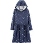 Girls 4-12 +carter's Hooded Unicorn Dress, Size: 8, Unicorn Print