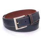 Men's Grand Slam Stitched Belt, Size: 36, Blue (navy)