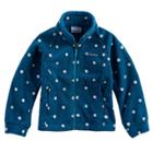 Girls 4-16 Columbia Midweight Printed Fleece Jacket, Size: S(8), Yellow Oth