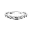 14k White Gold 1/4-ct. T.w. Igl Certified Diamond Wedding Ring, Women's, Size: 6