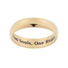 10k Gold Over Silver Wedding Ring, Women's, Size: 10, Yellow