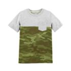Boys 4-12 Carter's Camouflaged Pocket Tee, Size: 4/5, Green Camo