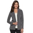 Women's Briggs Shawl Collar Stretch Blazer, Size: Small, Grey