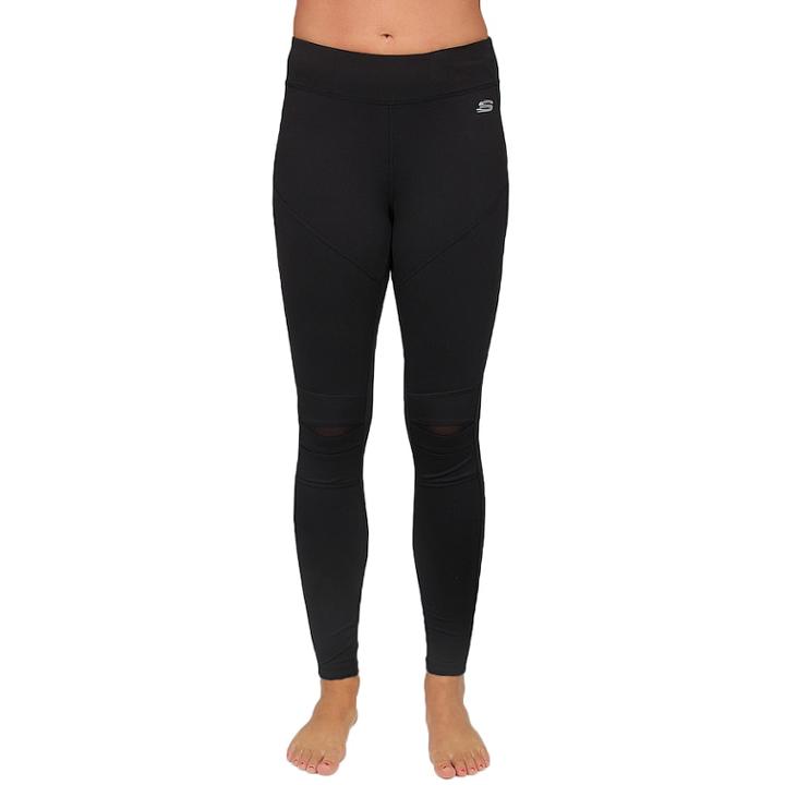 Women's Skechers Slash Leggings, Size: Medium, Black