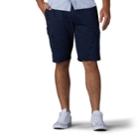Men's Lee Straight-fit Extreme Comfort Cargo Shorts, Size: 36, Blue