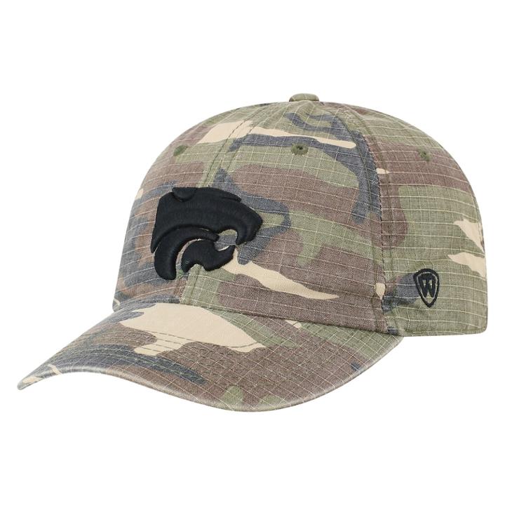 Adult Top Of The World Kansas State Wildcats Hero Adjustable Cap, Men's, Green