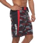 Men's Adidas Sur Shot Camo 4-way Stretch E-board Shorts, Size: Large, Red