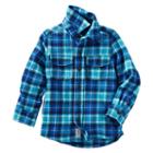 Boys 4-7x Oshkosh B'gosh&reg; Flannel Plaid Button-down Shirt, Boy's, Size: 4, Ovrfl Oth