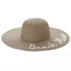 Sonoma Goods For Life&trade; Beach Please Floppy Hat, Women's, Lt Beige