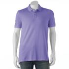 Men's Sonoma Goods For Life&trade; Flexwear Classic-fit Pique Polo, Size: Large, Med Purple