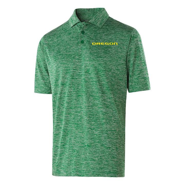Men's Oregon Ducks Electrify Performance Polo, Size: Small, Med Green