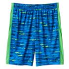 Husky Boys 8-20 Tek Gear&reg; Sky Striped Performance Athletic Shorts, Boy's, Size: M Husky, Med Blue