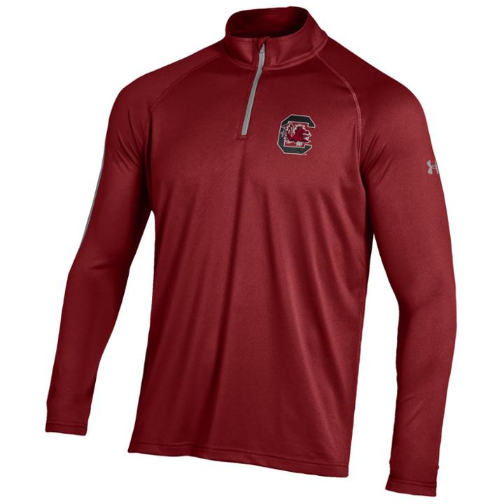 Men's Under Armour South Carolina Gamecocks Tech Pullover, Size: Medium, Red
