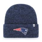 Adult '47 Brand New England Patriots Brain Freeze Knit Hat, Men's, Blue (navy)