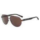 Armani Exchange Ax2022s 60mm Aviator Sunglasses, Women's, Grey