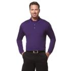 Men's Grand Slam Classic-fit Pocket Airflow Performance Golf Polo, Size: Small, Purple Oth
