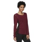 Juniors' Trixxi Lace Side Tunic Top, Girl's, Size: Xl, Red