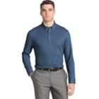 Big & Tall Van Heusen Traveler Stretch Performance Polo, Men's, Size: 3xl Tall, Blue Other