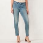 Petite Lc Lauren Conrad Feel Good Midrise Skinny Jeans, Women's, Size: 2 Petite, Blue