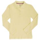 Plus Size Girls 7-20 French Toast School Uniform Pique Polo Shirt, Girl's, Size: 14-16 Plus, Yellow