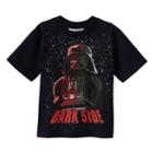 Boys 4-7 Lego Star Wars Glow-in-the-dark Darth Vader Tee, Size: 7, Black