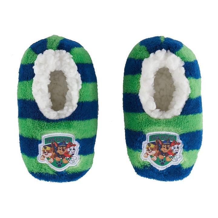 Toddler Boy Paw Patrol Marshall, Rubble & Chase Plush Slipper Socks, Size: 2t-3t, Multicolor