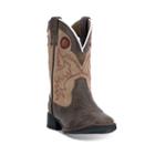 Laredo Collared Kids' Western Boots, Kids Unisex, Size: 2.5, Brown