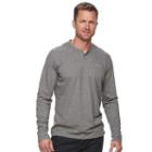 Men's Columbia Wildberry Classic-fit Omni-wick Henley, Size: Xl, Med Grey