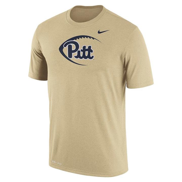 Men's Nike Pitt Panthers Legend Icon Dri-fit Tee, Size: Xl, Gold