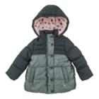 Girls 4-6x Oshkosh B'gosh&reg; Heavyweight Star Colorblock Shimmer Jacket, Size: 4, Grey