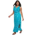 Plus Size Apt. 9&reg; Ruffle Maxi Dress, Women's, Size: 2xl, Med Blue