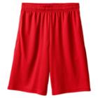 Husky Boys 8-20 Tek Gear&reg; Basic Mesh Shorts, Boy's, Size: S Husky, Med Red