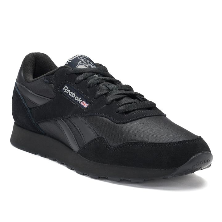 Reebok Royal Classic Men's Sneakers, Size: Medium (11.5), Black